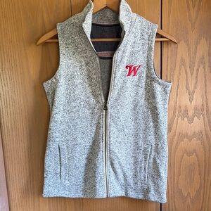 Winchester small red logo with Gray Vest